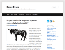 Tablet Screenshot of dagny.com